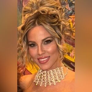 REVOLVE Silver Crystal Statement Necklace